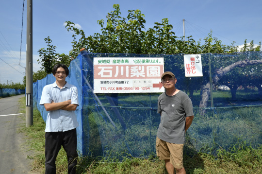 安城市梨直売所　小川町
